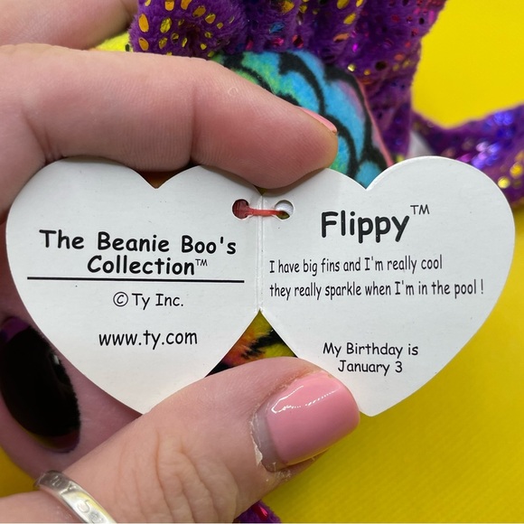 Flippy The Fish Ty Beanie Boo, NWT - Picture 5 of 7